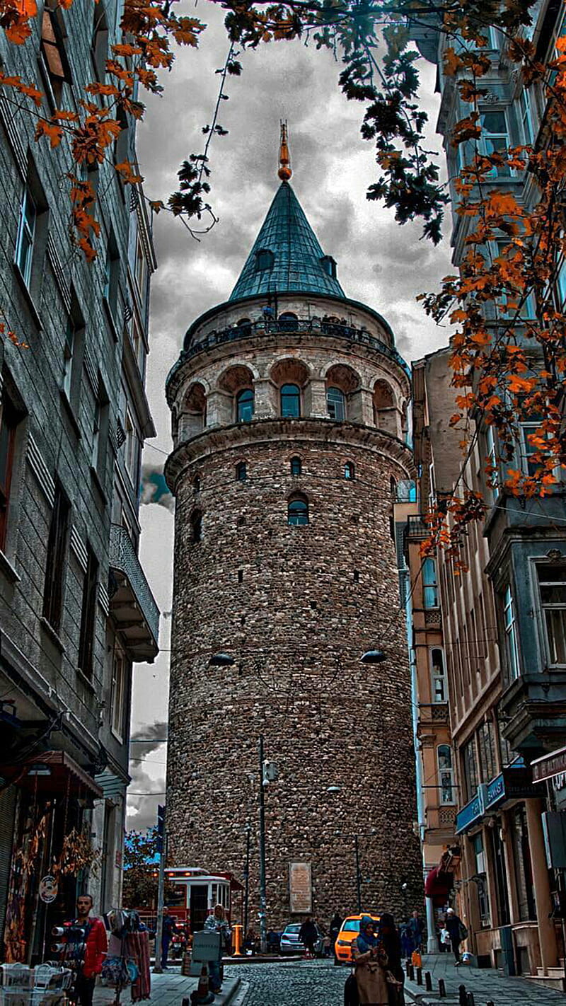 building, istanbul, portugal, towers, middle, dame, tower, casa, castles, castle, paris, HD phone wallpaper