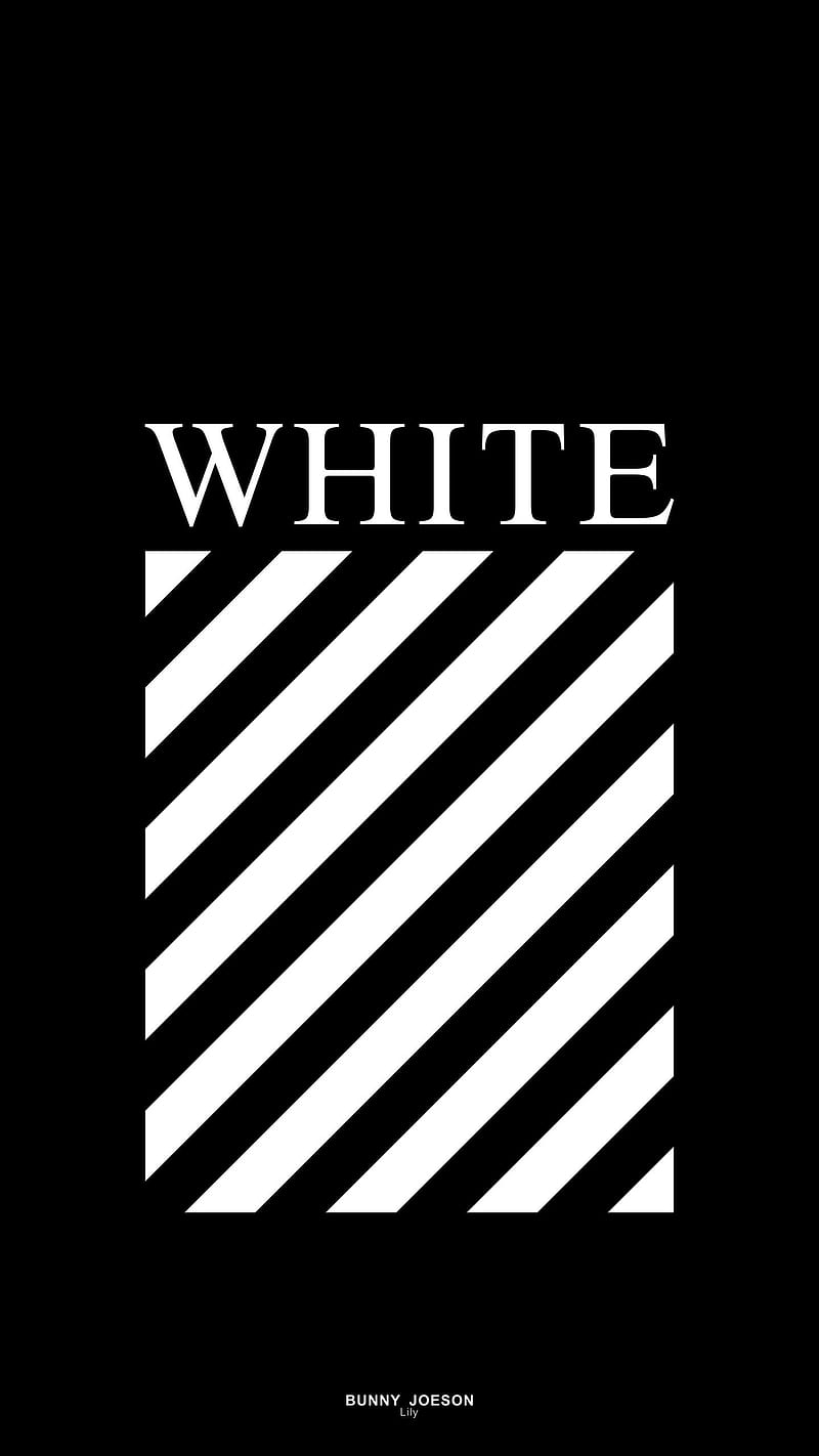 off white logo black