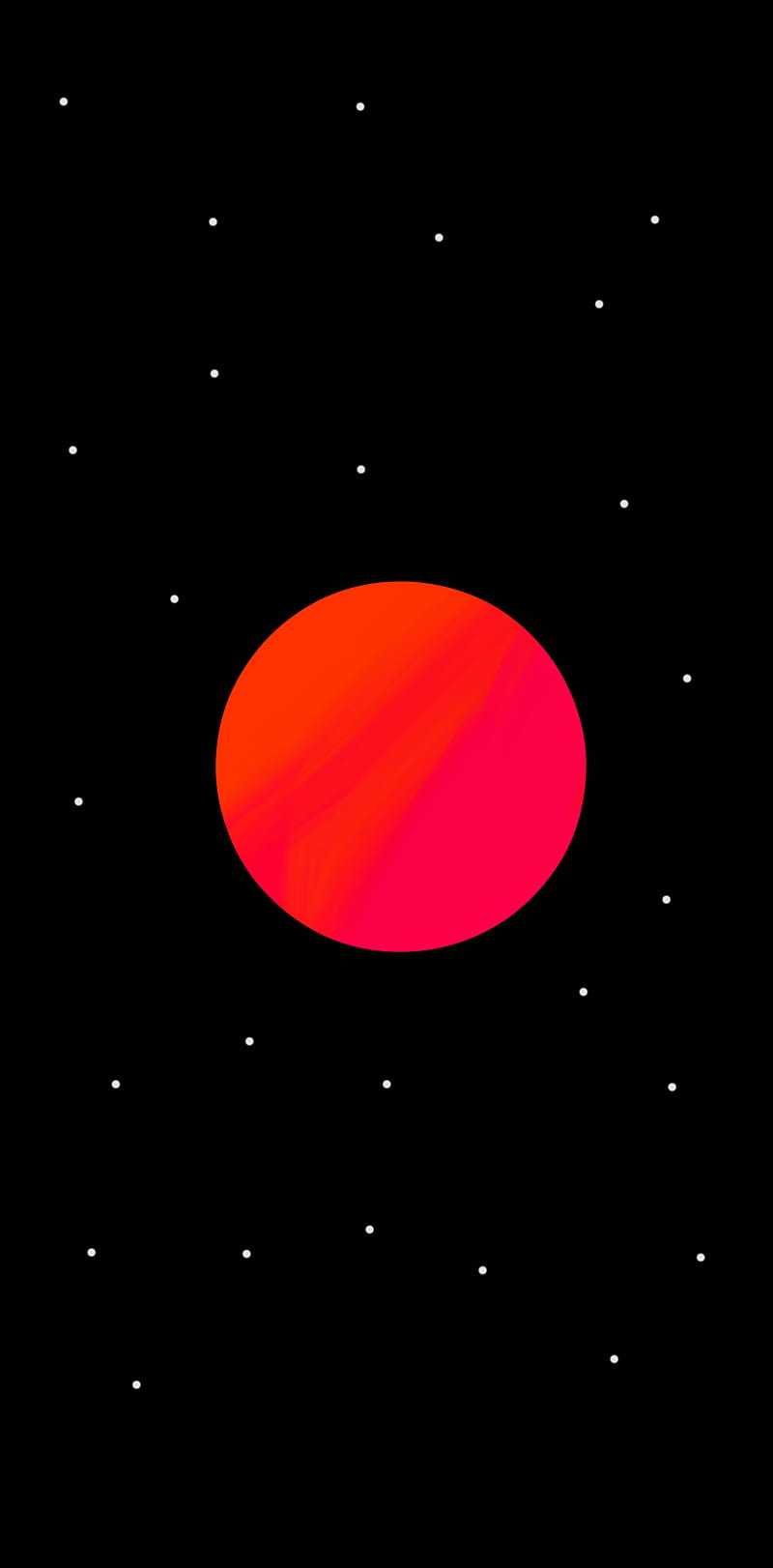 Lonely mars, amazing, drawing, galaxy, planet, red, space, HD phone wallpaper