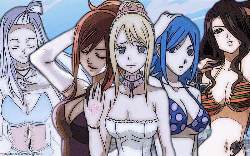 Fairy Tail, anime girls, Heartfilia Lucy