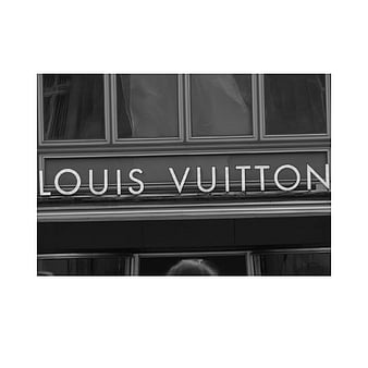 Louis Vuitton, shop, shopping, monochrome, HD phone wallpaper