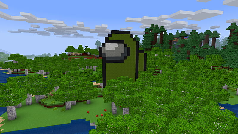 Green Impostor Hides at Forest Biome in Realmcraft Minecraft Style Game, games, 3d game, minecraft house, building game, sandbox game, video games, game design, play games, open world game, cube world, minecraft update, action adventure, realmcraft, minecraft, animals, minecraft mob, fun, letsplay, minecrafter, blockbuild, minecraft tutorial, gameplay, pixel games, pixels, minecraft, mobile games, HD wallpaper
