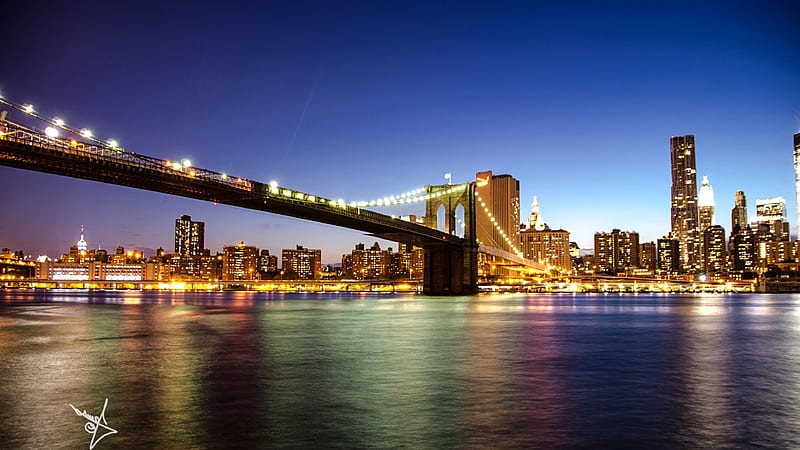Brooklyn Bridge In New York, brooklyn-bridge, world, manhattan, bridge, new-york, HD wallpaper