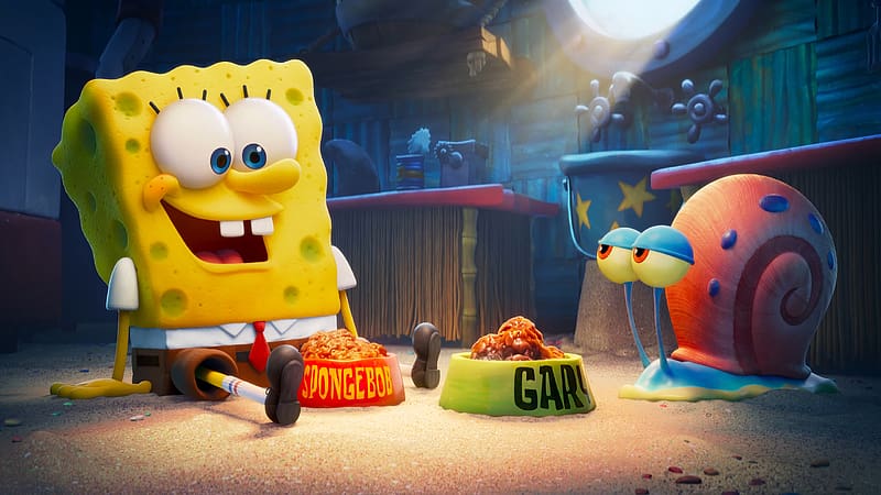 Spongebob Squarepants, Movie, The Spongebob Movie: Sponge On The Run, HD wallpaper