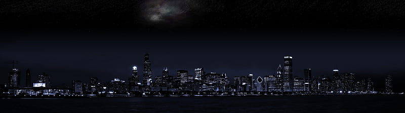 City at Night, HD wallpaper