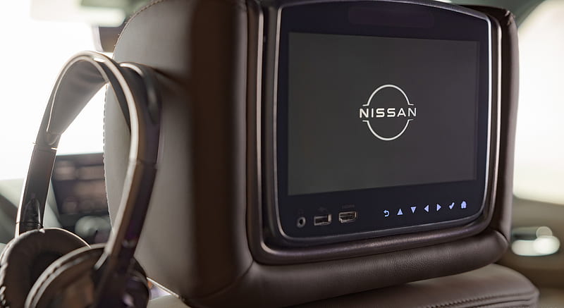 2021 Nissan Armada Rear Seat Entertainment System car HD