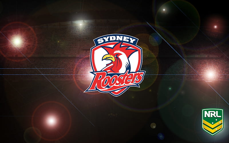 Rugby, Sydney Roosters, National Rugby League , NRL , Logo, HD wallpaper