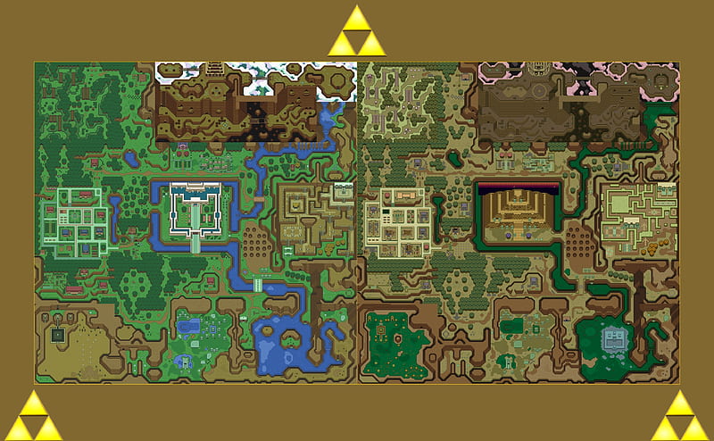 Link to the Past Ultra, Games, Other Games, background, Worlds, Zelda, maps, videogame, legendofzelda, HD wallpaper