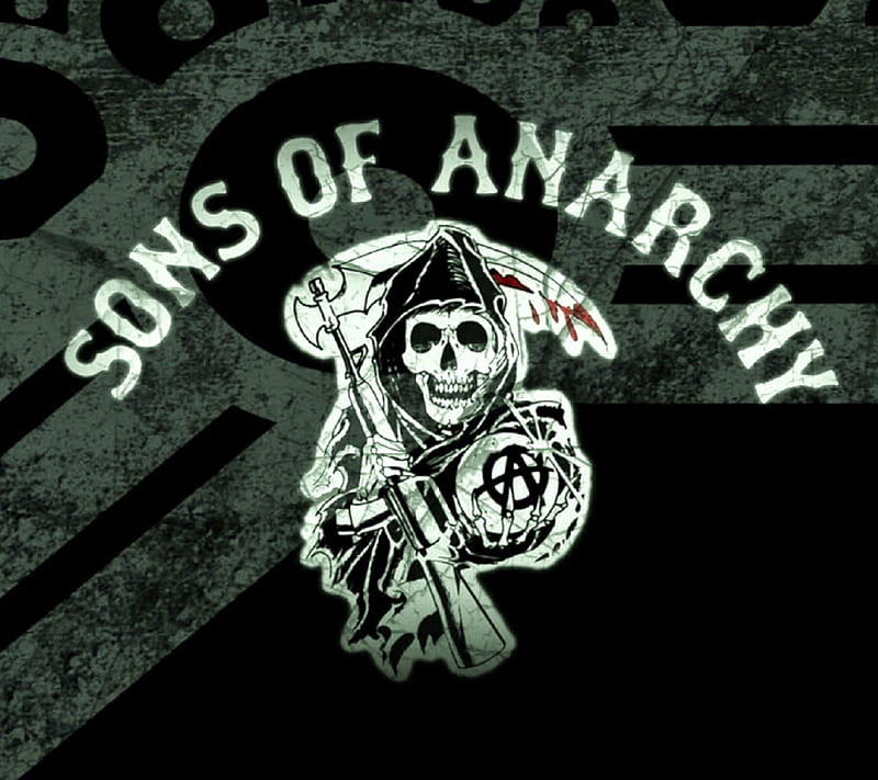 Sons of Anarchy II, biker, fx, logo, motorcycle, show, soa, sons of anarchy, HD wallpaper