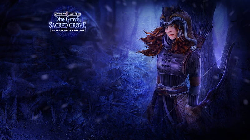 Mystery Case Files 11 Dire Grove - Sacred Grove01, hidden object, cool, video games, puzzle, fun, HD wallpaper