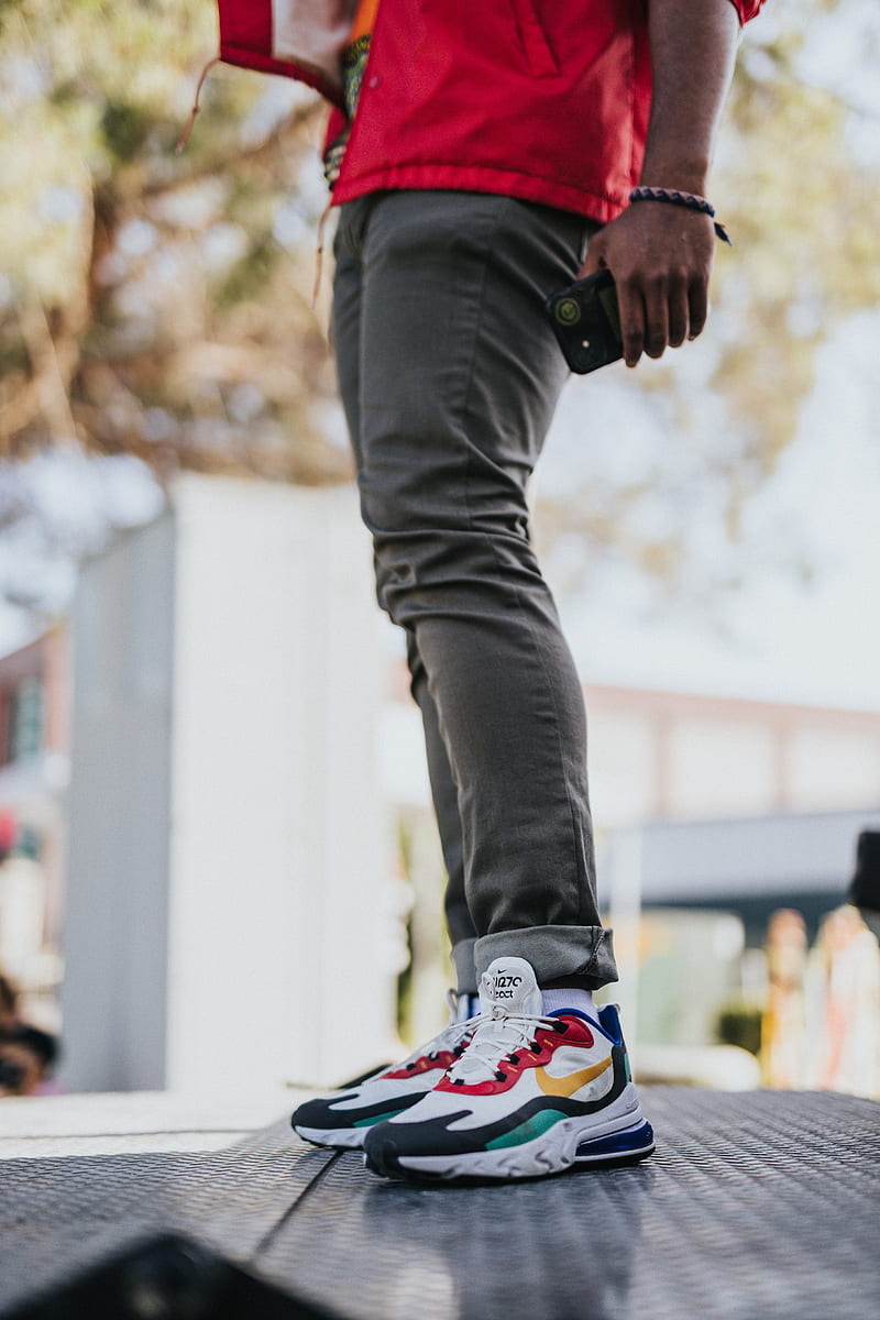 legs, sneakers, style, hand, HD phone wallpaper