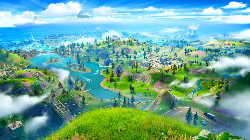 Background Of Fortnite Chapter 2, HD wallpaper