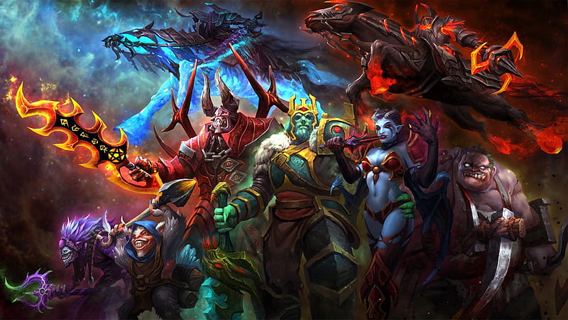 Wallpaper : 1920x1080 px, Dota 2, moba, PC gaming 1920x1080