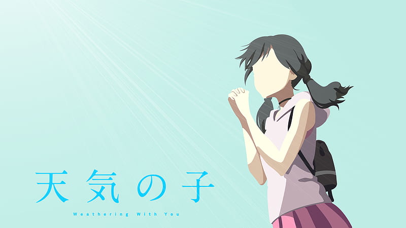 Anime, Weathering With You, Hina Amano, Tenki no ko, HD wallpaper