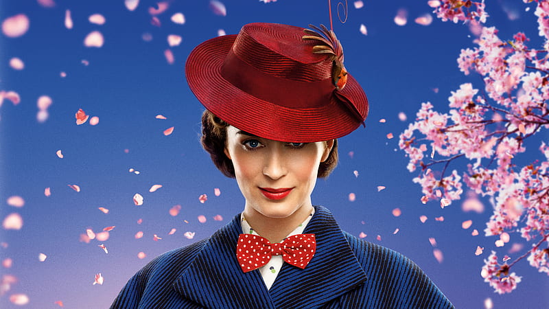 Emily Blunt Mary Poppins Returns , mary-poppins-returns, 2018-movies, movies, emily-blunt, HD wallpaper