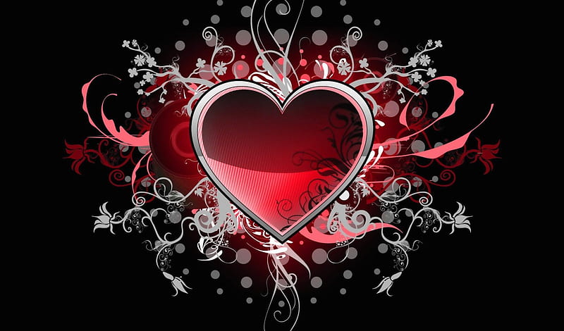 Red Heart Valentine Lovely Paradise Heart Hd Wallpaper Peakpx 4597