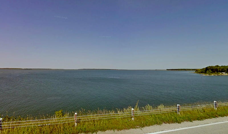 Lake Manitoba, water, grass, sky, lake, blue, canada, HD wallpaper