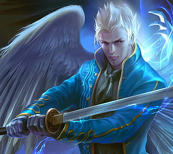 Devil may cry fan art - Vergil by DerrickSong, 2D