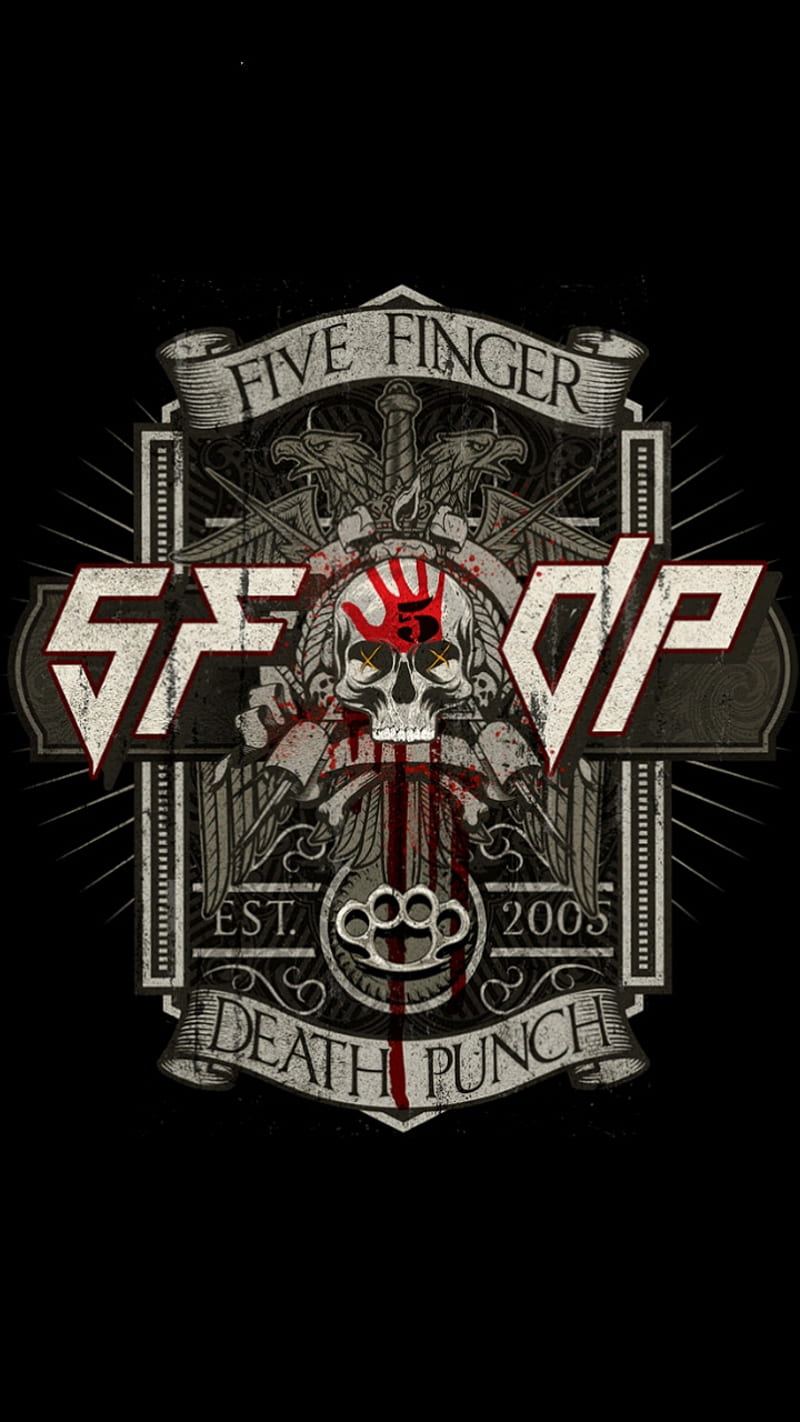 Ffdp, 5fdp, five finger death punch, HD phone wallpaper