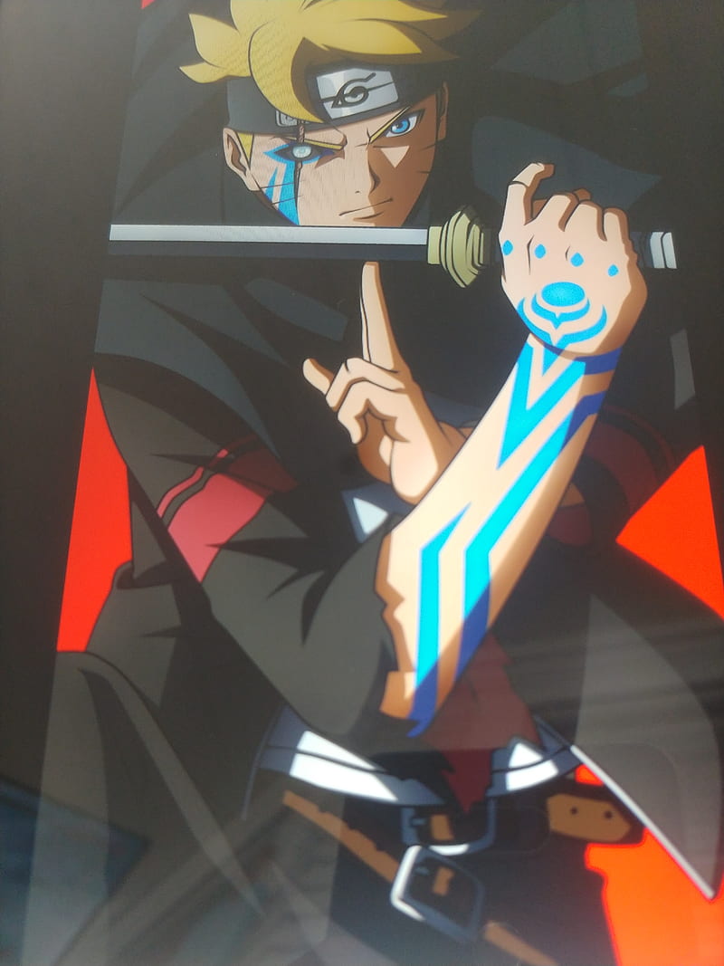 Baruto Uzumaki, anime, kid, HD phone wallpaper