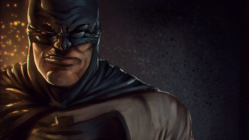 The Dark Knight Returns Art, batman, superheroes, artwork, digital-art, HD wallpaper
