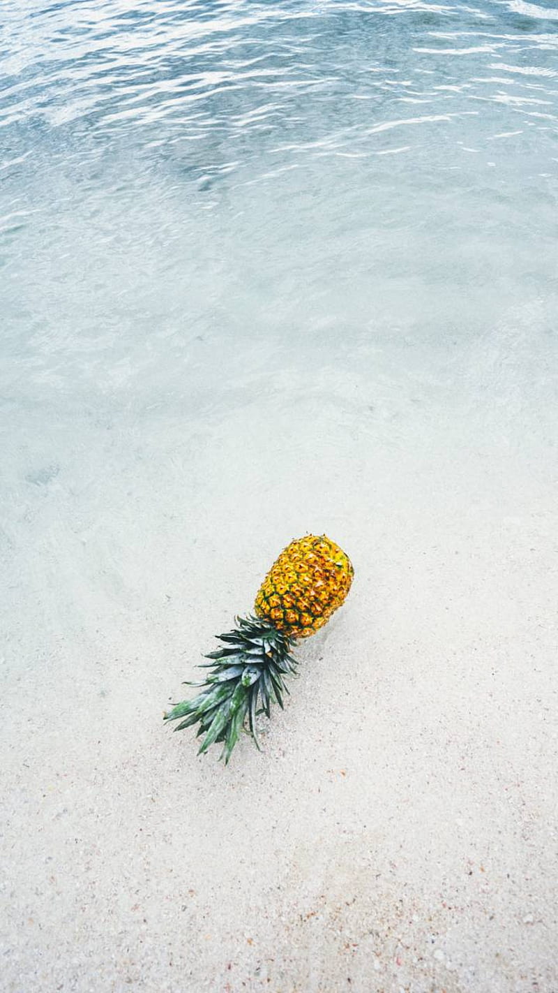 Pinapple, fruit, pineapple, HD phone wallpaper