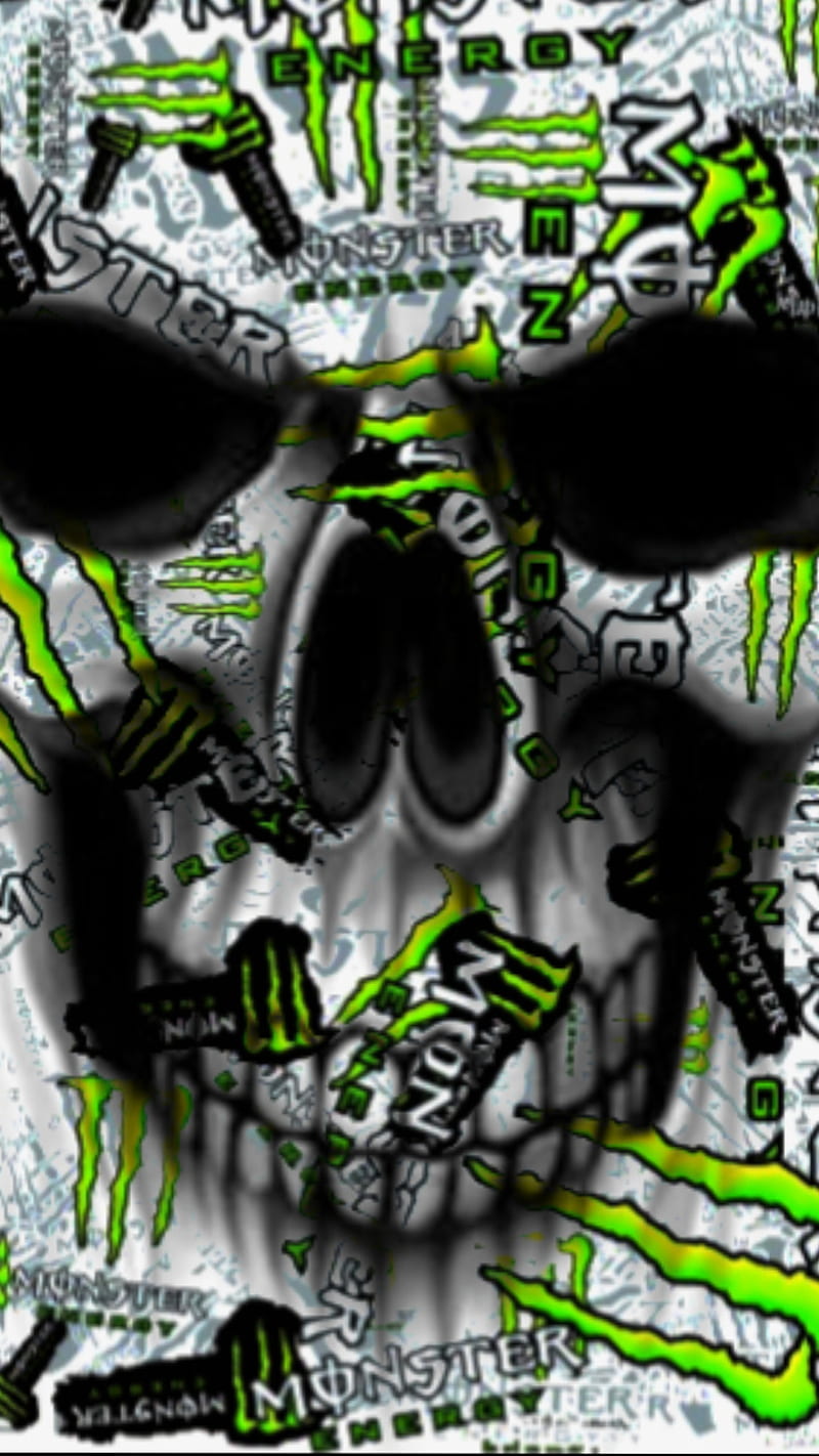 Monster, monster energy, skull, HD phone wallpaper | Peakpx