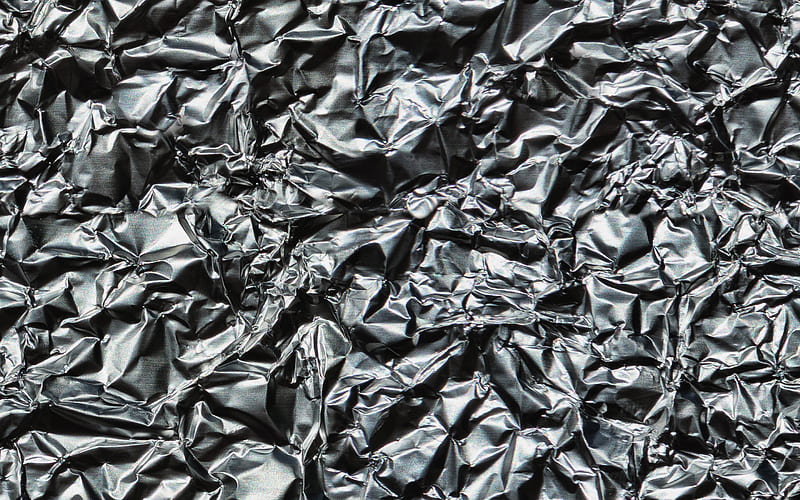 Foil texture, silver foil background, aluminum texture, foil, crumpled foil  texture, HD wallpaper | Peakpx