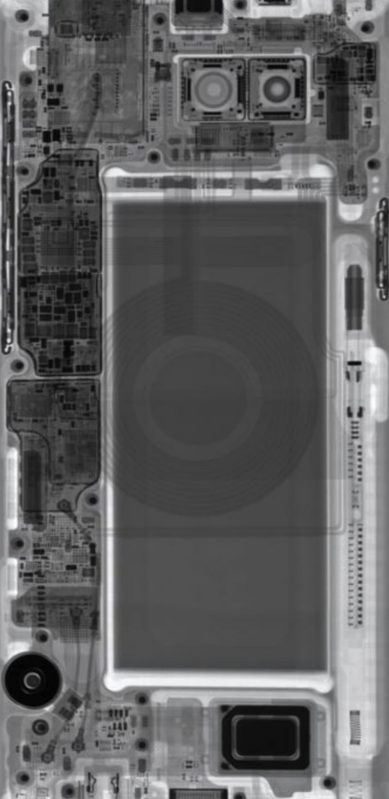 Note 8 x-ray, internal, HD phone wallpaper