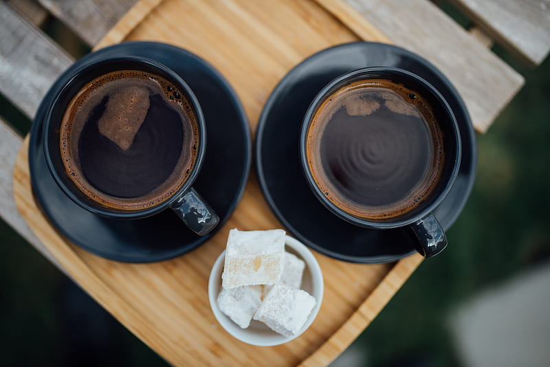 espresso, coffee, drink, cup, black, HD wallpaper