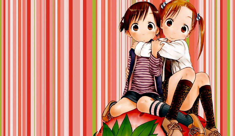 HD wallpaper: orange haired girl anime wallpaper, Strawberry Marshmallow, Ichigo  Mashimaro | Wallpaper Flare