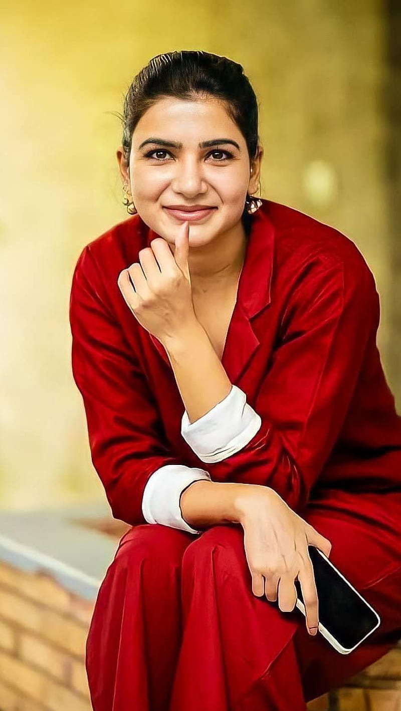 Samantha Akkineni, red hot, multilingual actress, HD phone wallpaper |  Peakpx
