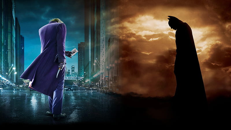 Batman, The Dark Knight Trilogy, Batman , Joker, HD wallpaper