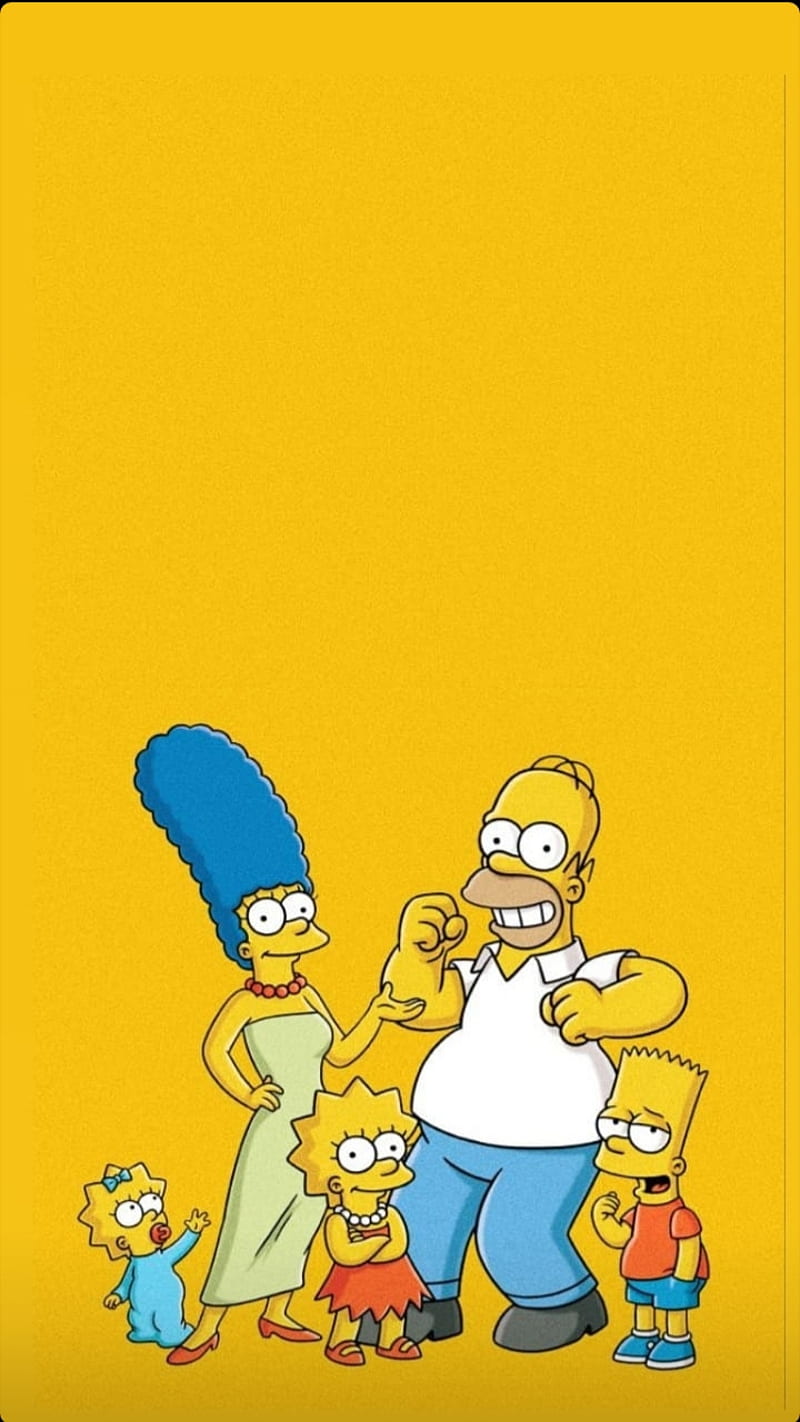 The Simpson , family, HD phone wallpaper