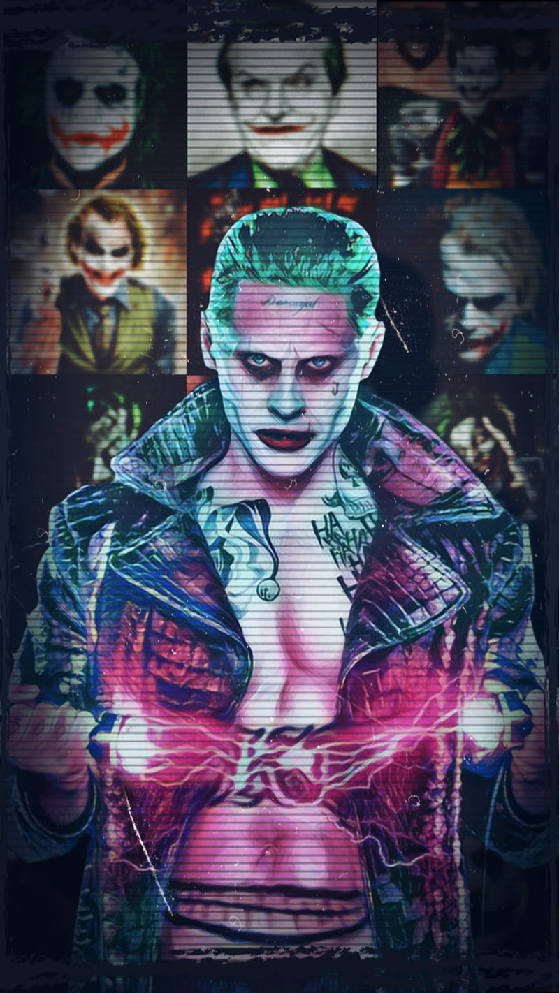 Suicide Squad Joker iPhone Background