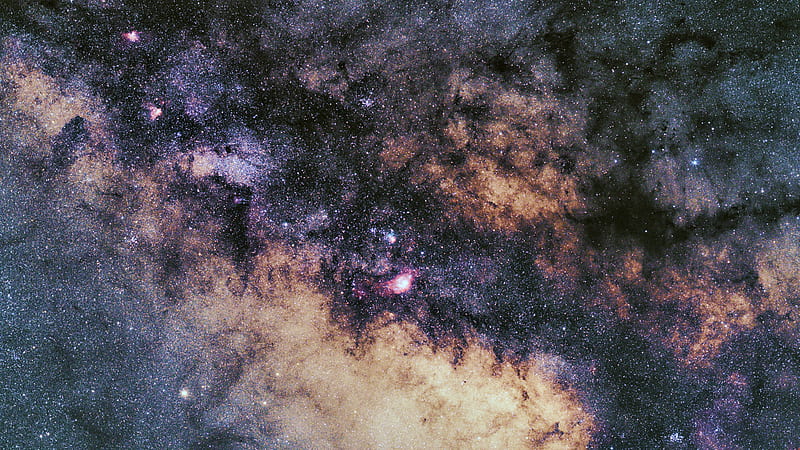 lagoon nebula, galaxy, star, Space, HD wallpaper