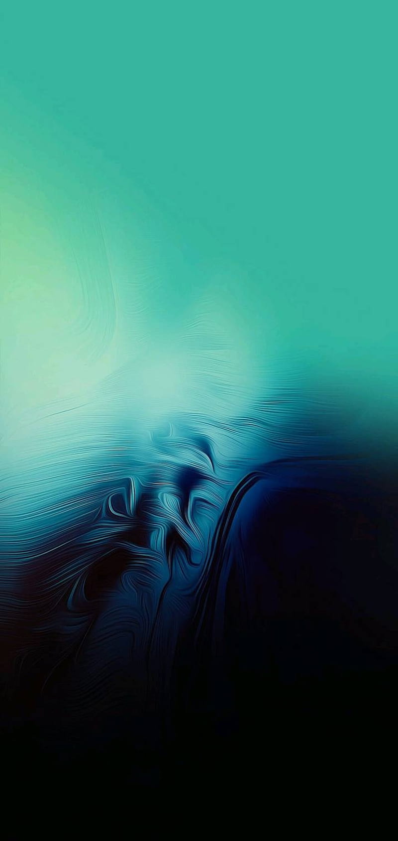 Blue Waves, simple, wave, HD phone wallpaper | Peakpx