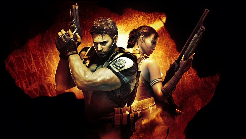 Chris And Sheva Resident Evil 5, HD wallpaper