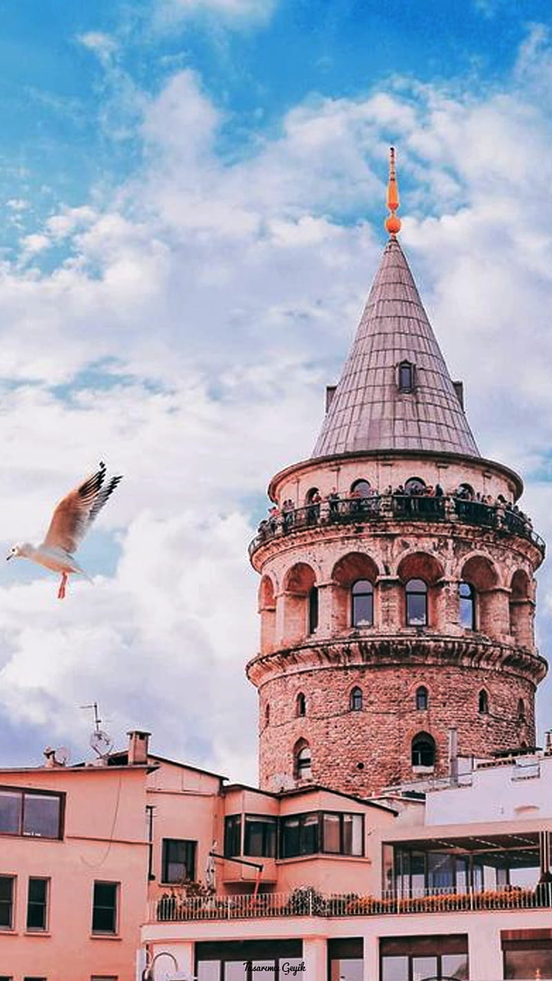 Galata , galata kulesi, galata tover, galta tower, istanbul, turkey, turkey, HD phone wallpaper