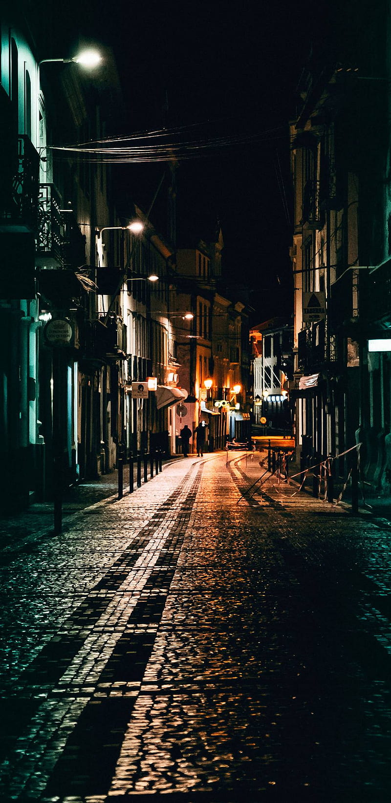City in the night, city, night, quiet, calm, rain, HD phone wallpaper |  Peakpx