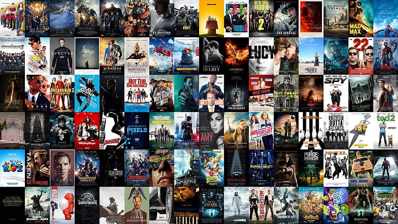 HD movie posters collage wallpapers | Peakpx