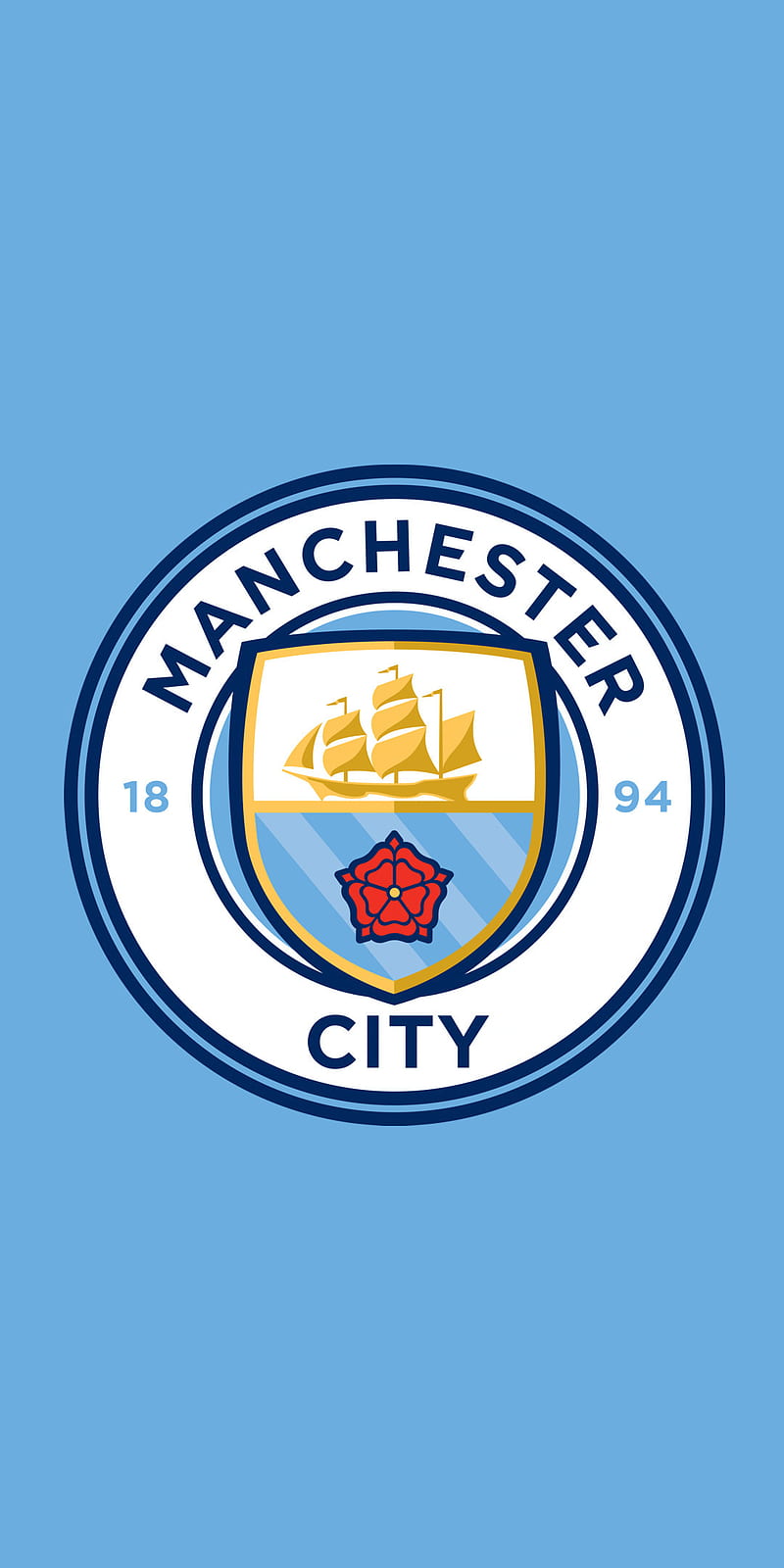 Manchester city, epl, soccer, logo, HD phone wallpaper
