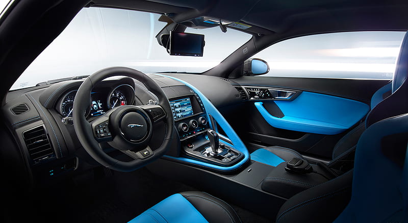 2014 Jaguar F-Type Team Sky Tour de France Concept - Interior , car, HD wallpaper
