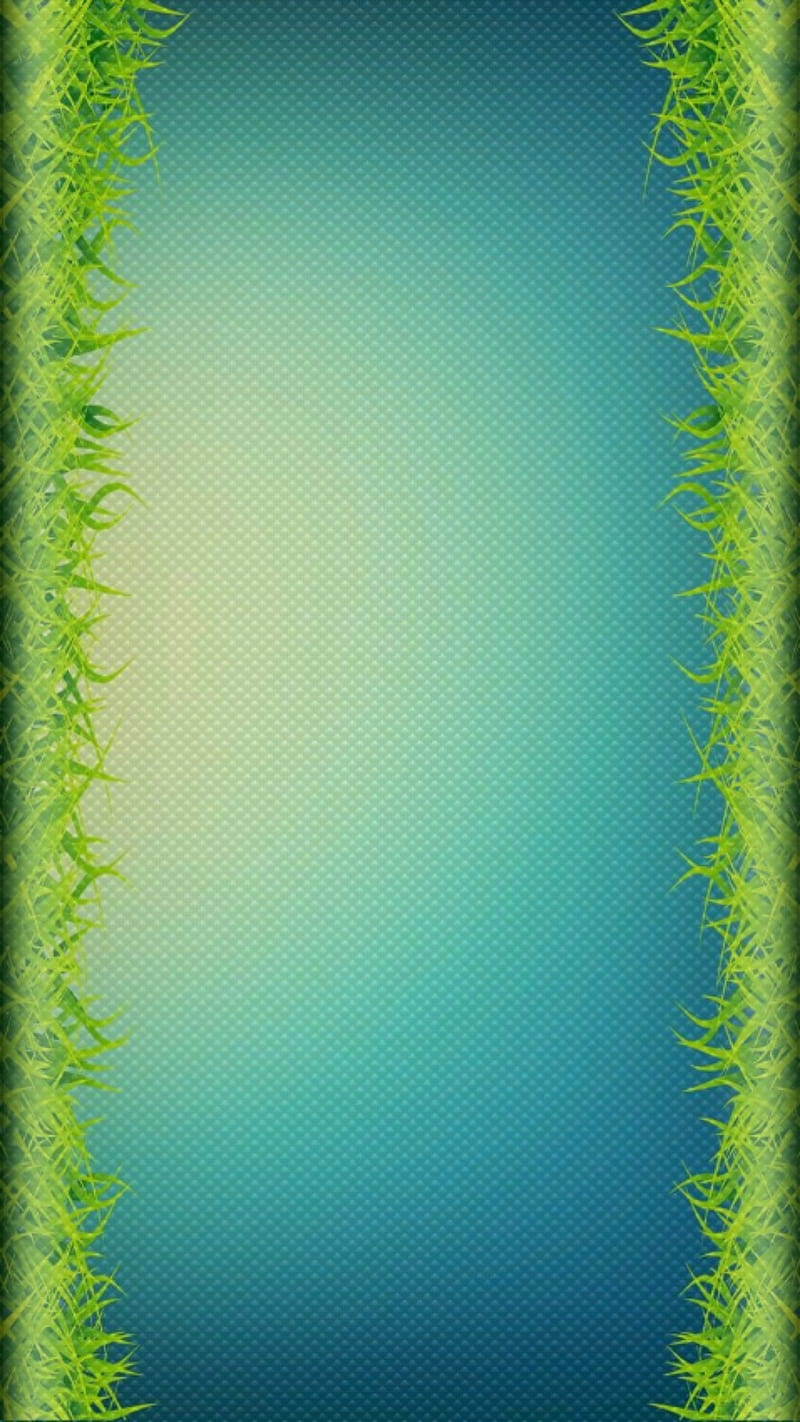 Grassy Edges, 3d, edge, grass, HD phone wallpaper