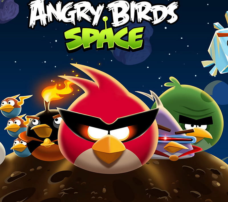 Angry Bird Space, android, angry bird, game, HD wallpaper