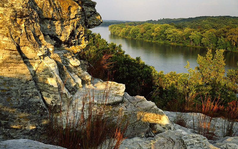 Illinois- Castle Rock State Park, HD wallpaper