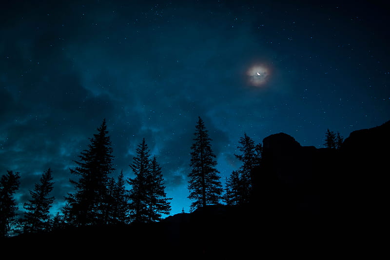 A Clear Sky At Night, HD wallpaper
