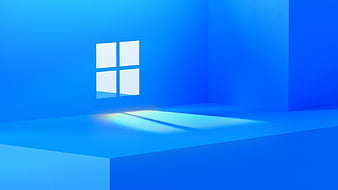 Blue Logo Windows 11 Windows 11, HD wallpaper