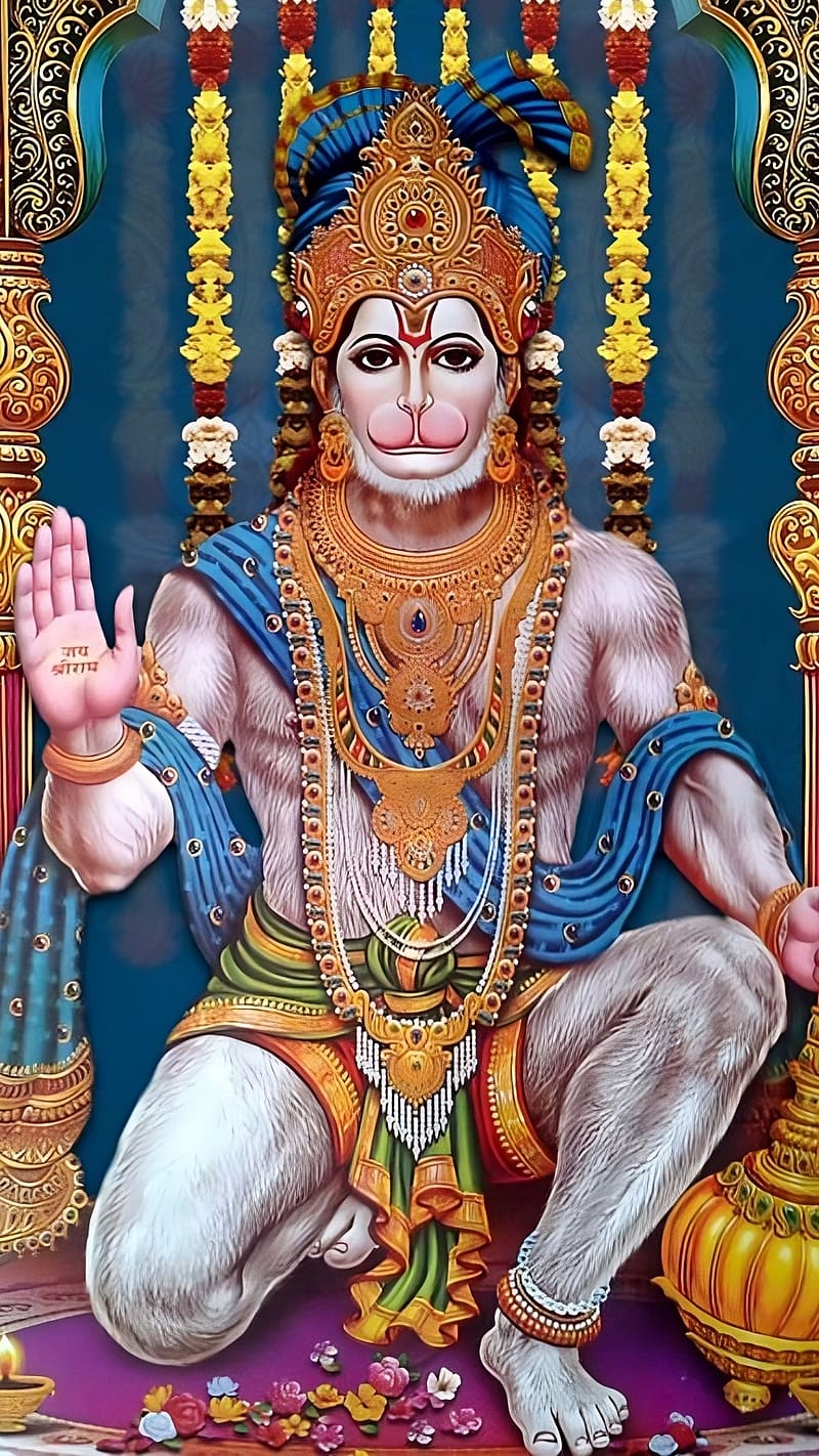 Jai Hanuman , bajrangbali, bajrang bali, lord, god, HD phone wallpaper