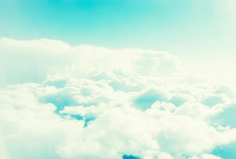Haven, heaven, sky, clouds, blue, HD wallpaper